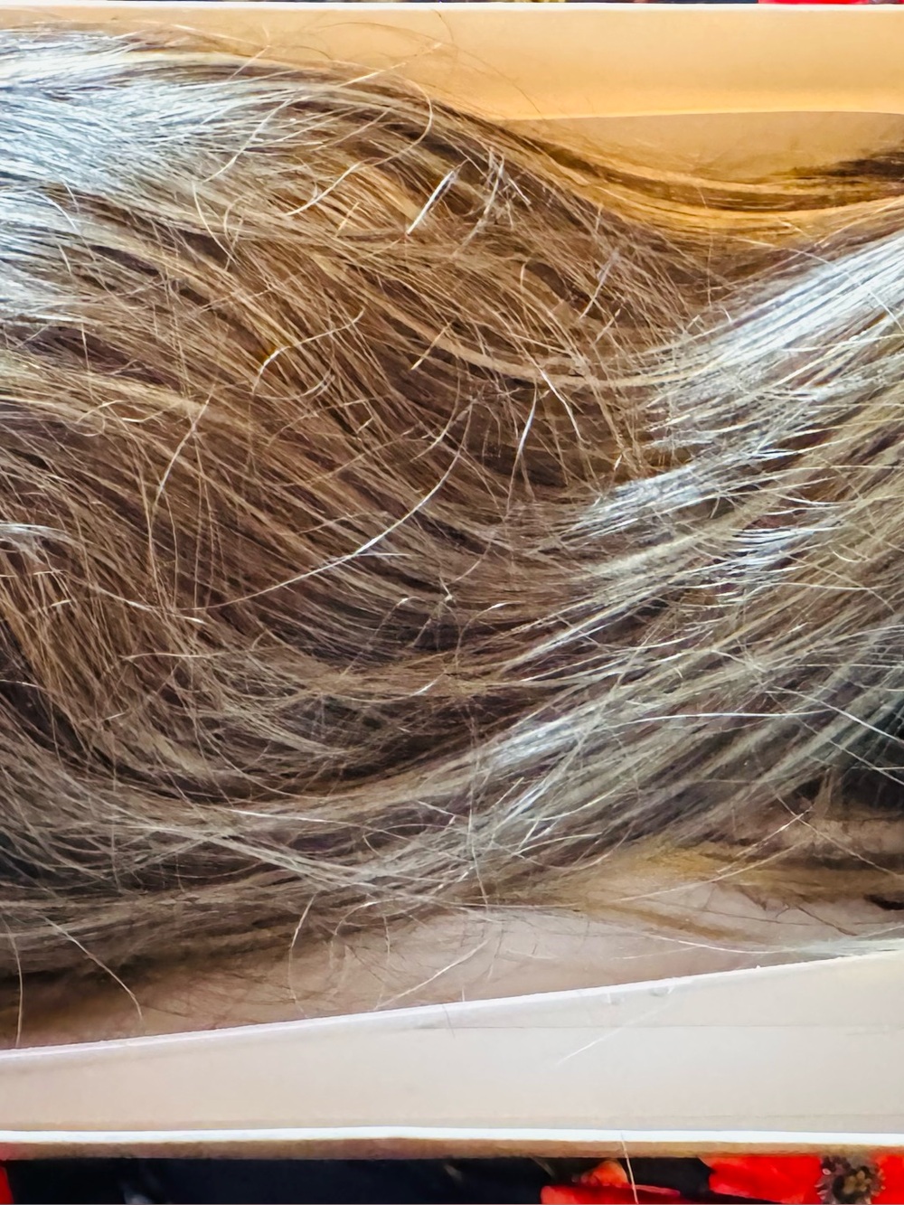 Natural Light Brown real hair wig - Versatile Color